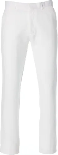 Vista 3 de Cubavera Pantalón de vestir de mezcla de lino con parte delantera plana para hombre (talla de la cintura 30 - 54 grande y alto)