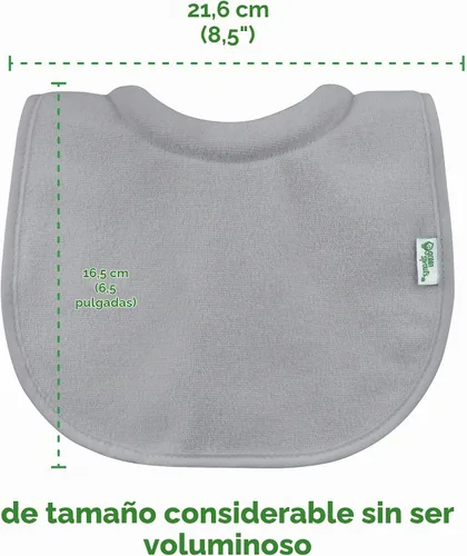Vista 5 de green sprouts Stay-dry Milk Catcher Bibs