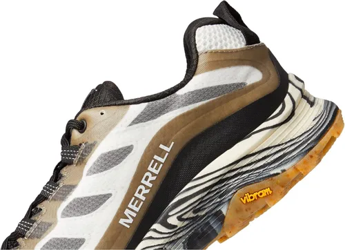 Vista 4 de Merrell Moab Speed Solution Dye - Zapatos de senderismo para hombre, color negro y blanco