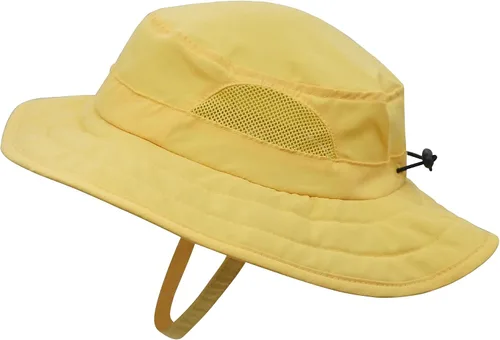 Vista 16 de Connectyle Sombrero de sol para niños y niñas, sombrero de pescador de ala ancha UPF 50+, sombrero de protección solar, sombrero transpirable