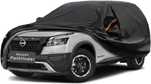 Vista 9 de GUNHYI Funda para coche SUV de ajuste personalizado para BMW X5/X6 de 2007 a 2022, 6 capas de alta resistencia, cubierta exterior completa