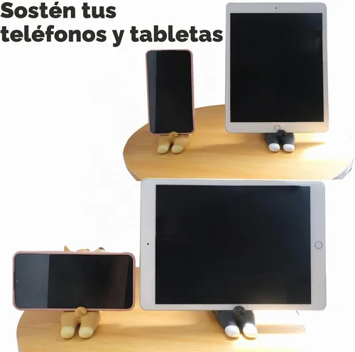 Vista 3 de Bonito soporte para teléfono celular para escritorio, soporte para iPhone para oficina, tableta, accesorios, regalos, accesorios de decoración