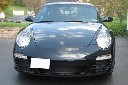 Vista 5 de x xotic tech Soporte de montaje para placa de matrícula con gancho de remolque para parachoques compatible con Porsche 911 Carerra Boxster 1994-2011