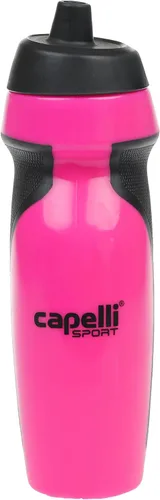 Vista 11 de Capelli Sport Botella de agua deportiva, botella de agua de plástico con boquilla fácil de abrir y paneles de agarre, color negro, 18.5 onzas