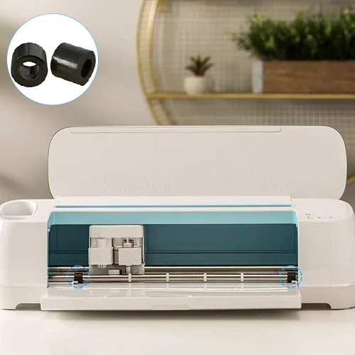Vista 7 de Rodillo de goma compatible con Cricut Maker 2/3 Joy cricut Explore Air 2 Cricut Explore 3 y todos los demás modelos Guía de alfombrillas de goma