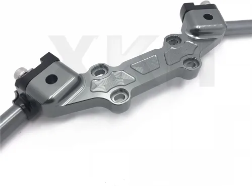 Vista 4 de XKH - Juego de manillares de placa adaptadora con clip compatible con MT-09 FZ-09 2013-2016 negro [B07DVTY9CP]