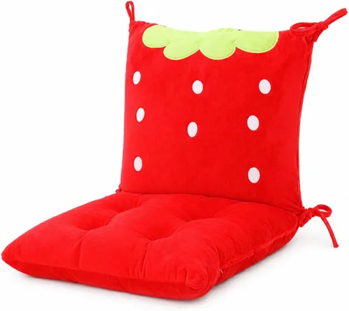 Vista 11 de ChezMax juego de almohadón relleno con acolchado, respaldo y asiento, para auto; silla mecedora cuadrada plegable, con estampado de caricaturas