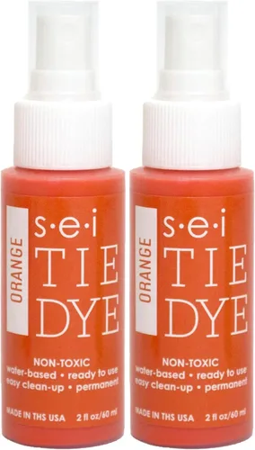 Vista 16 de S.E.I. Botella de Spray de Tie Dye del 4 de Julio: 2oz. Spray de Tinte para Tela No Tóxico, Tinte Permanente para Ropa DIY, Un Paso, Suministros