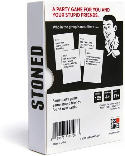 Vista 3 de DSS Games Drunk Stoned or Stupid: Segunda expansión Más de 3 jugadores, NSFW, juego de fiesta, asar a tus amigos, prejuego, juego de cartas, juego