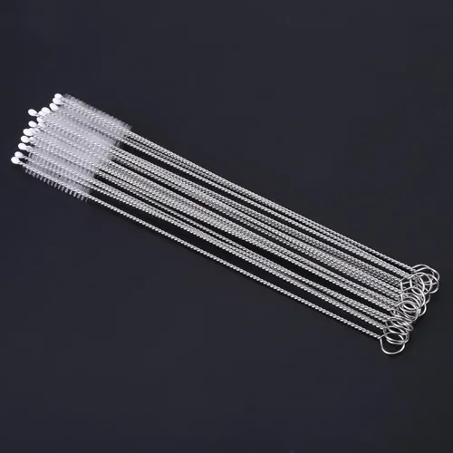 Vista 5 de fosa Juego de cepillos de limpieza de botellas,20pcs cepillos de limpieza,Botella de alimentación de leche para bebés Taza de acero inoxidable