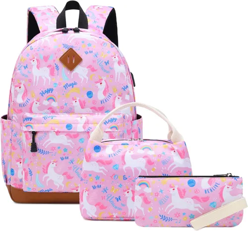Vista 2 de Mochilas escolares para niñas, niños y adolescentes