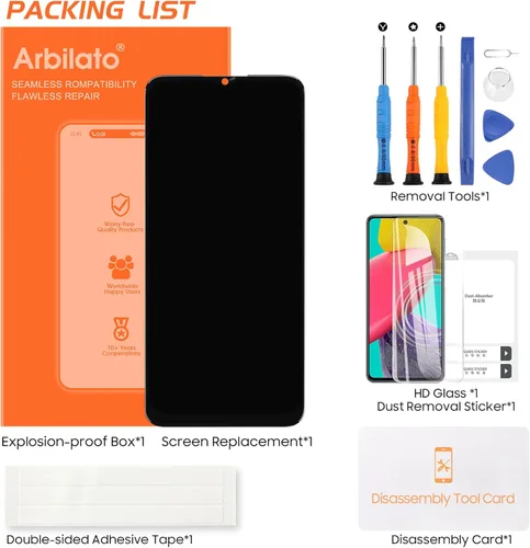 Vista 3 de Pantalla para Nokia C5 Endi Reemplazo de pantalla para C5 Endi Pantalla LCD TA-1222 Pantalla táctil Digitalizador Asamblea Piezas de reparación