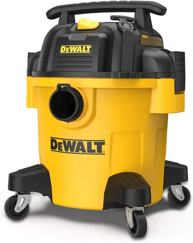 Vista 12 de DEWALT DXV14P Aspiradora para tienda en húmedo y seco de 14 galones, aspiradora en húmedo y seco de 6 HP con 110 CFM de potente succión, amarilla