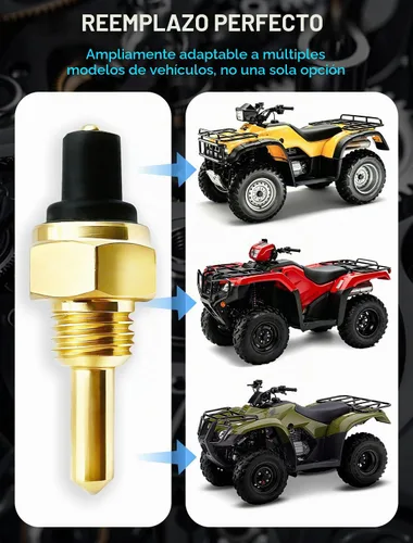 Vista 7 de Sensor de Temperatura de Aceite Reemplazo para Honda TRX450S TRX450ES Foreman 400 4X4 1998-2001
