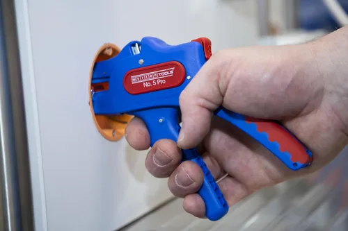 Vista 8 de WEICON TOOLS Pelacables Nº 5 Pro Pelacables automático para todos los conductores flexibles y sólidos comunes rango de trabajo 0,2-16,0 mm²