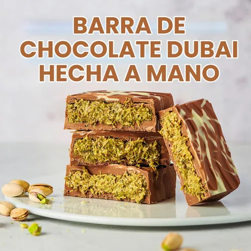 Vista 2 de 3 Piezas Moldes de Barra de Chocolate Profundos Dubai Break Apart Moldes para Dulces Moldes de Silicona Gruesos Rellenos para Rellenar Barra
