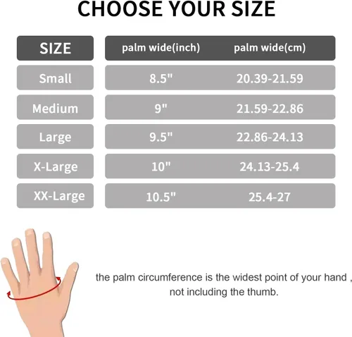 Vista 5 de Zjjseloru Guantes Clod Weather para hombre, piel de cordero con forro de cachemira