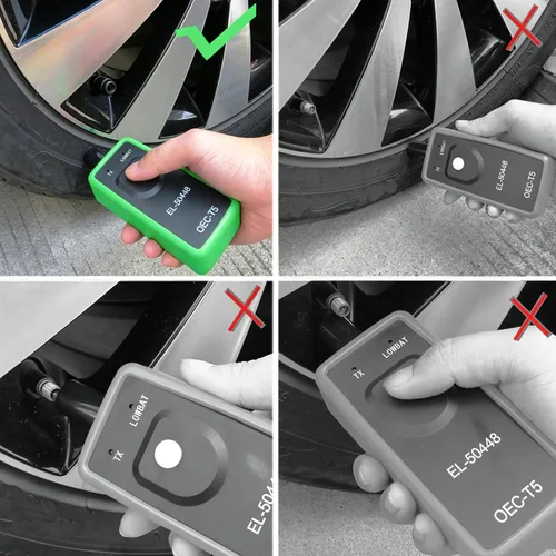Vista 5 de TPMS Herramienta de reaprendizaje para GM, herramienta de reinicio del sensor de neumáticos, herramienta de programación TPMS, herramienta