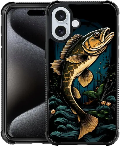 Vista 144 de Funda compatible con iPhone 8 Plus, diseño de oso de bosque otoñal, a prueba de golpes, antiarañazos, carcasa trasera de policarbonato duro