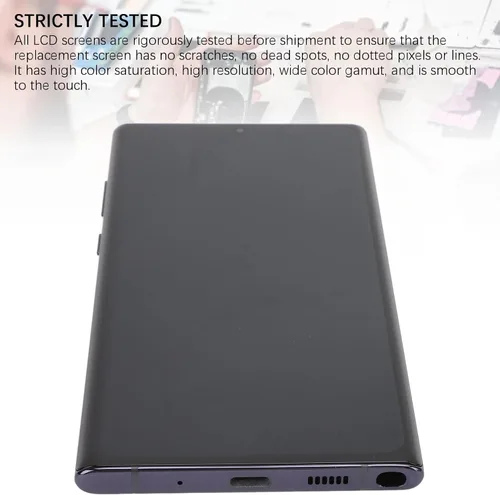 Vista 5 de Pantalla OLED para Note 10 Plus, reemplazo de pantalla para Note 10+ pantalla LCD SM N975U pantalla táctil digitalizador, soporte para huellas