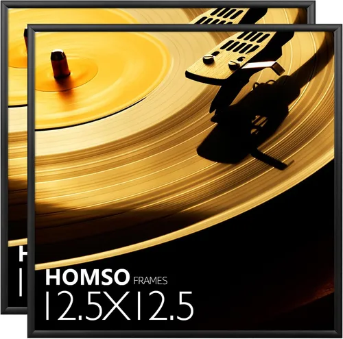 Vista 22 de Homso Marco de póster A1 en color negro, tablero fino de metal A1 con plexiglás acrílico para fotos A2 con paspartú o 23.4 x 33.1 pulgadas sin