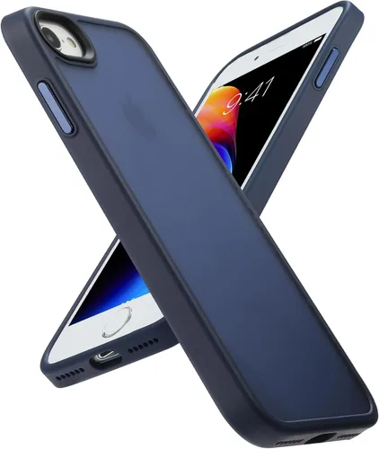 Vista 14 de Yriklso Funda magnética para iPhone SE 2022/iPhone SE 2020/iPhone 8 (4.7 pulgadas), imanes integrados compatibles con MagSafe, transparente
