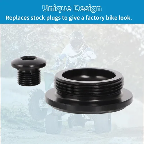 Vista 4 de Tornillos de remplazo de tapa de distribución del motor de motocicleta, para SUZUKI QUADSPORT Z400 LTZ400 Z250 LTR 450, tapa de distribución
