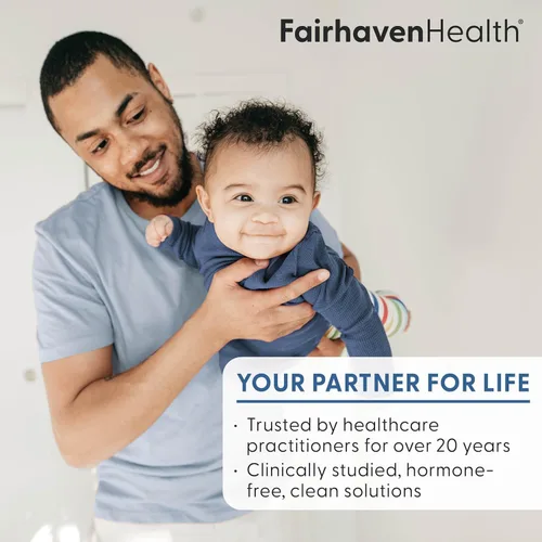 Vista 7 de Fairhaven Health MotilityBoost para hombres Suplemento prenatal de fertilidad masculina para la fortaleza de la motilidad Pre-concepción para él