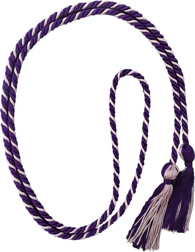 Vista 108 de Cordón de honor de graduación para graduaciones universitarias, escuela secundaria y más duradero y brillante (oro antiguo) - Paquete de 10
