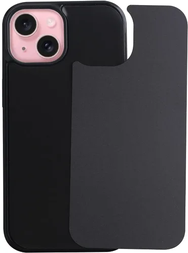 Vista 12 de Funda de teléfono celular para iPhone 11, funda de gravedad adherente en superficie plana lisa antigravedad, cubierta protectora negra iPhone 11