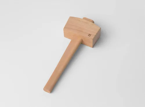 Vista 8 de Set de mazo Glacio y bolsa Lewis – Martillo de madera y bolsa de lona resistente para hielo triturado Herramienta de bar reutilizable