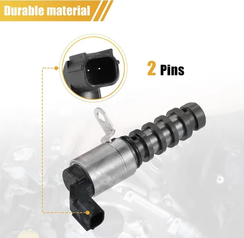 Vista 3 de X AUTOHAUX 918-076 Electroválvula variable de sincronización VVT de control de aceite del árbol de levas para Honda Accord 2008-2012 CR-V 2012-2014