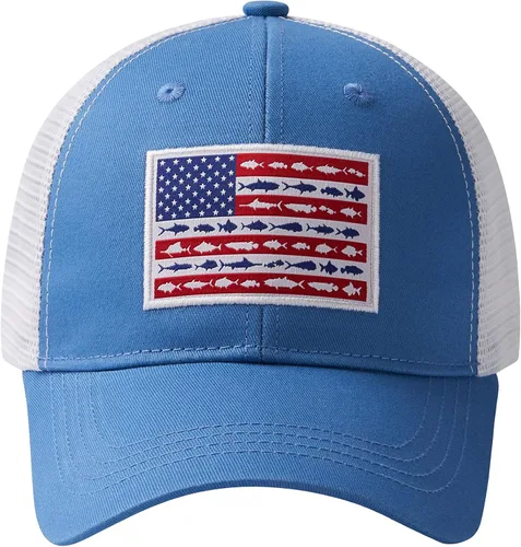 Vista 2 de BASSDASH Altimate - Gorro de pesca con espalda de malla para hombres y mujeres, gorra de béisbol ajustable
