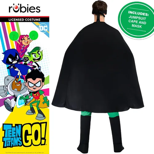 Vista 2 de Rubie's - Disfraz clásico de Robin de lujo - Batman.
