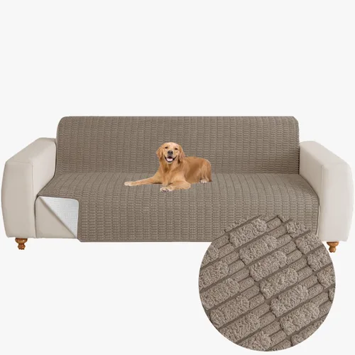 Vista 6 de Muamar Funda para Cama de Perro Protector de Sofá, Fundas de Sofá Antideslizantes Impermeables para Sala de Estar Fundas de Sofá, Tapete de Sofá