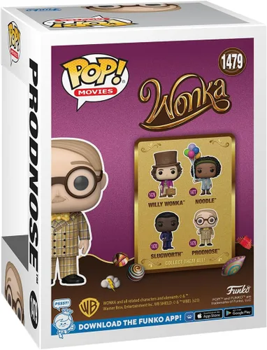 Vista 3 de Funko Pop! Movies: Wonka - Prodnose - Willy Wonka - Figura de vinilo coleccionable - Idea de regalo - Producto oficial - para niños y adultos