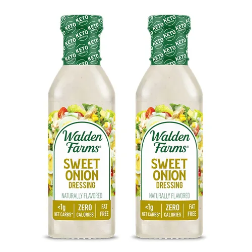 Vista 17 de Walden Farms Vinagreta balsámica de pera y blanca, sin calorías, sin gluten, baja en carbohidratos, apta para dieta cetogénica, vegana, sin azúcar