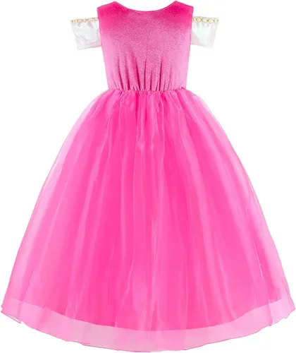 Vista 3 de Disfraz de princesa con diamantes de imitación y accesorios