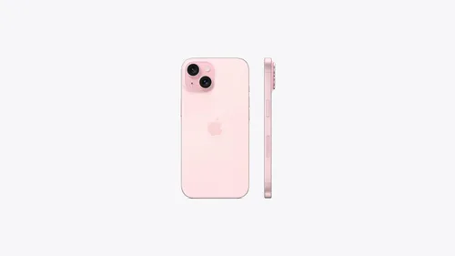 Vista 3 de Apple iPhone 15, 256GB, rosa - desbloqueado (renovado)