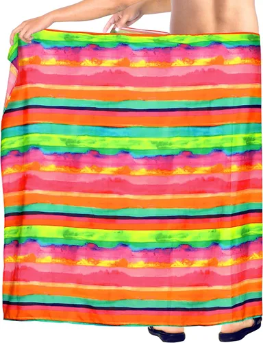 Vista 5 de HAPPY BAY Pareo para traje de baño de playa para hombre