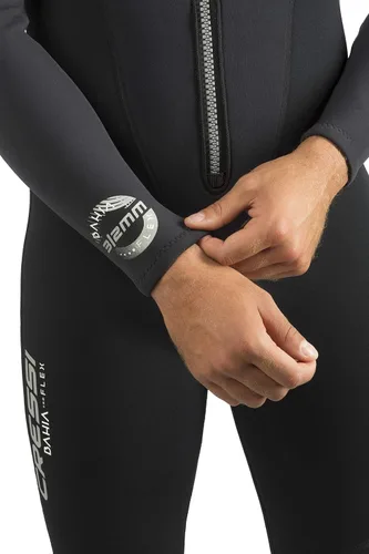 Vista 5 de Traje de neopreno completo con cremallera frontal para hombre para actividades acuáticas - Bahia Flex Diseñado en Italia por Cressi