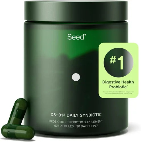 Vista 10 de Seed DS-01 Daily Synbiotic – Prebiótico y probiótico para mujeres y hombres – Salud digestiva, salud intestinal, apoyo inmunológico, hinchazón