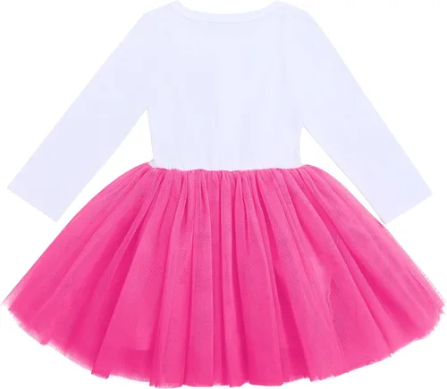 Vista 2 de Traje de ratón para niña, 1, 2, 3 cumpleaños, vestido de ratón, falda tutú de lunares, ropa de manga larga para sesión de fotos