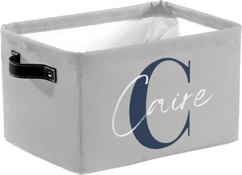 Vista 53 de Cesta de regalo personalizada con nombre, caja de juguetes de almacenamiento personalizada para niños, organizador de cubos de almacenamiento