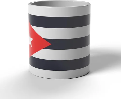 Vista 3 de Taza de café con bandera de Cuba