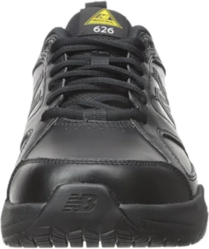 Vista 6 de New Balance Zapato industrial antideslizante 626 V2 para hombre Negro/Negro