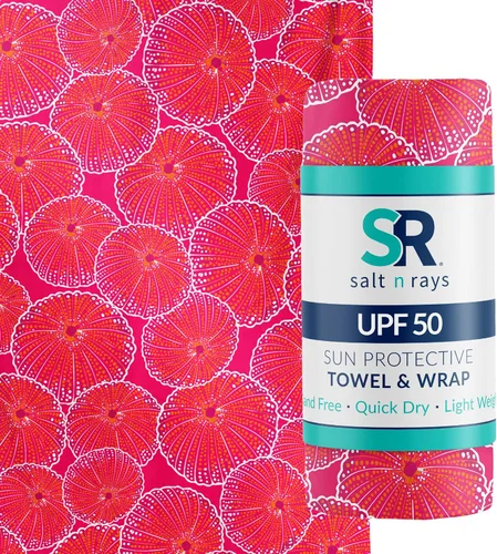 Vista 24 de Protección solar UPF 50 Sol Wrap Towel (Abyssl)