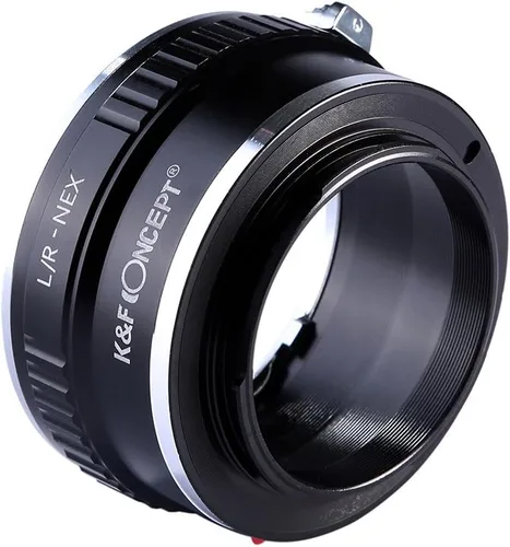 Vista 7 de K&F Concept Adaptador de montaje de lente compatible con lente Leica R Mount a Sony E-Mount NEX Body Adapter