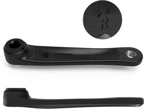 Vista 8 de BAFANG Brazo de manivela de 6.693 in bicicleta eléctrica agujero de diamante manivela motor medio bielas piezas esenciales accesorio motor medio