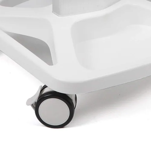Vista 7 de Soporte de carro de aleación de aluminio montado para máquinas de cavitación ultrasónica RF Salon Spa Belleza Tatuaje Rolling Cart Tray USA Stock